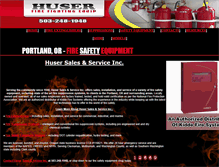 Tablet Screenshot of huserfire.com